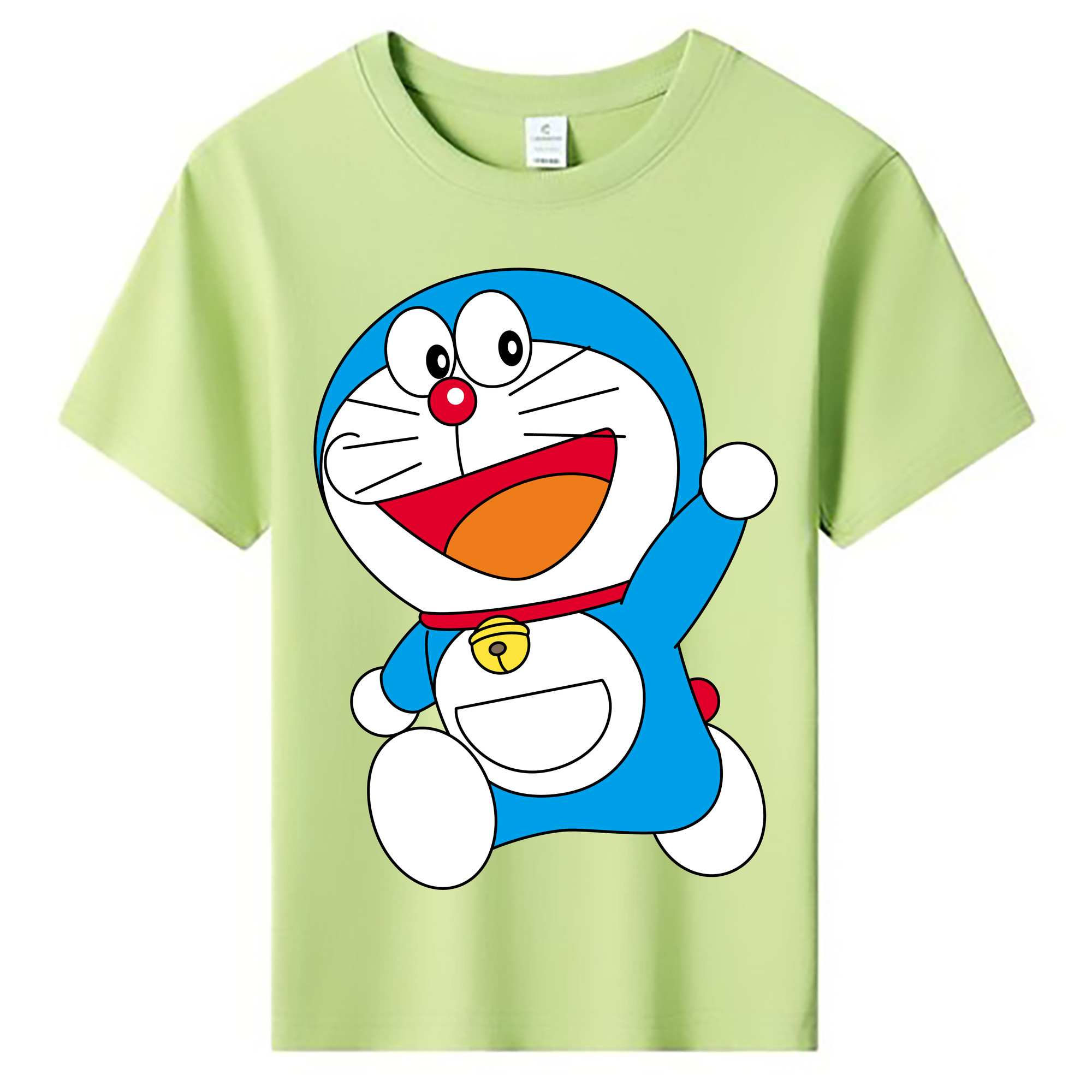 （画像用） ドラえもん Doraemon 綿100％キッズTシャツ（フロントプリント）